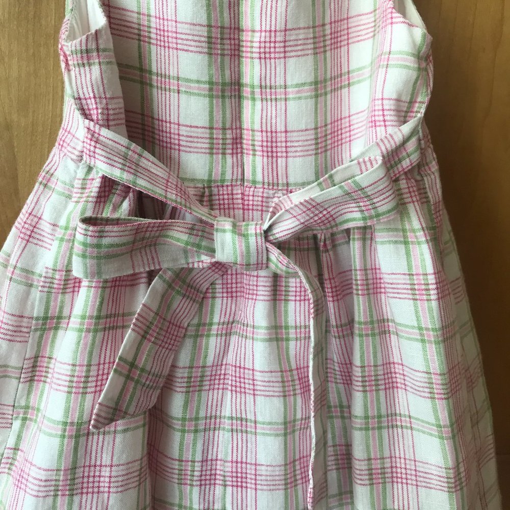 The Children's Place Linen Plaid Dress 24 months - Picture 6 of 14